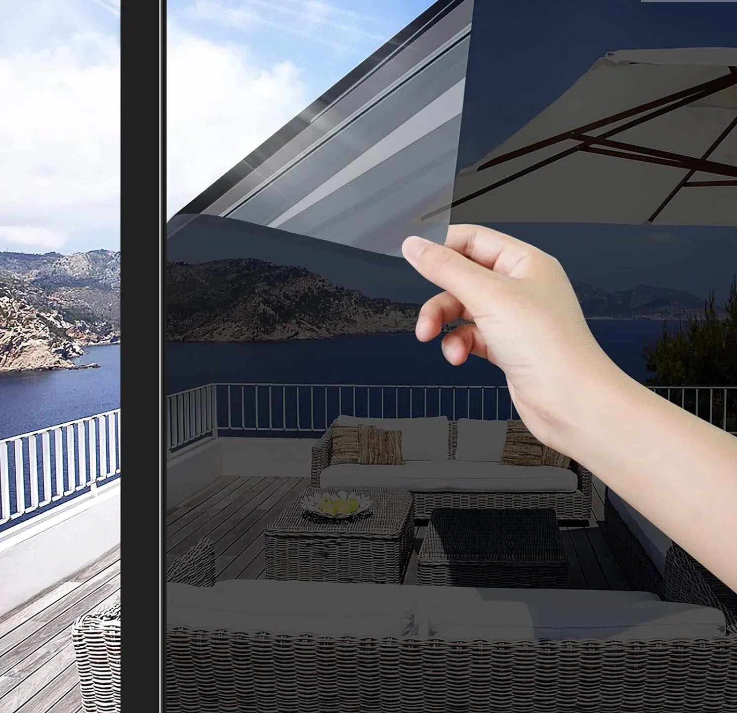 Folie protectie solara interiora reflexiva