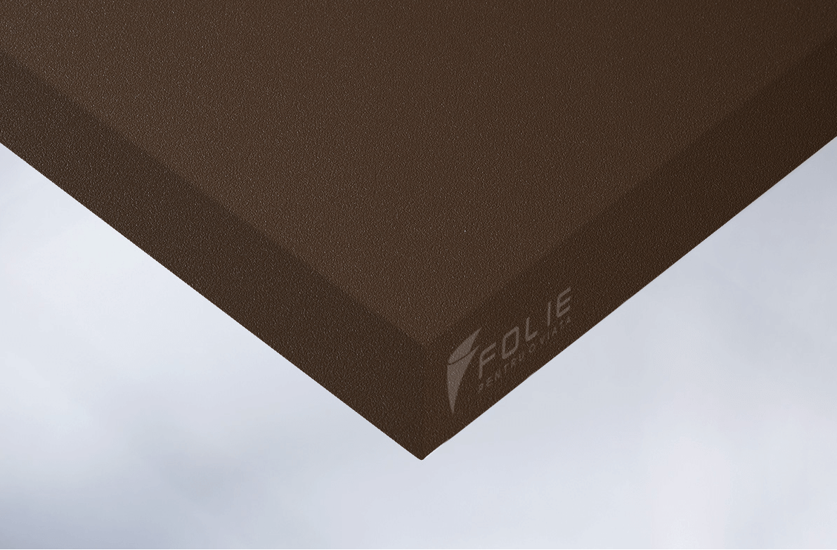 Folie autocolantă Cover Styl Brown Chocolate 122 cm×145 cm – imitație piele maro