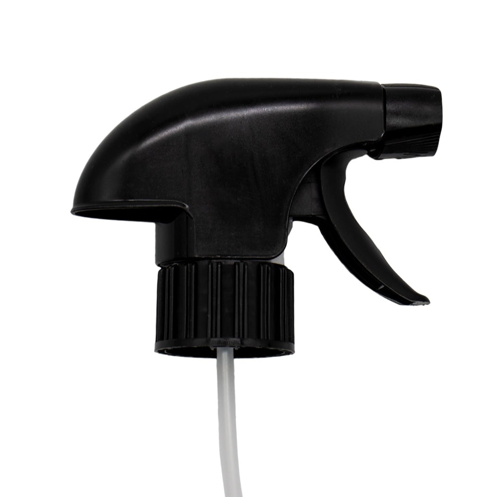 Cap pulverizator negru pentru sticle lichide 28/410