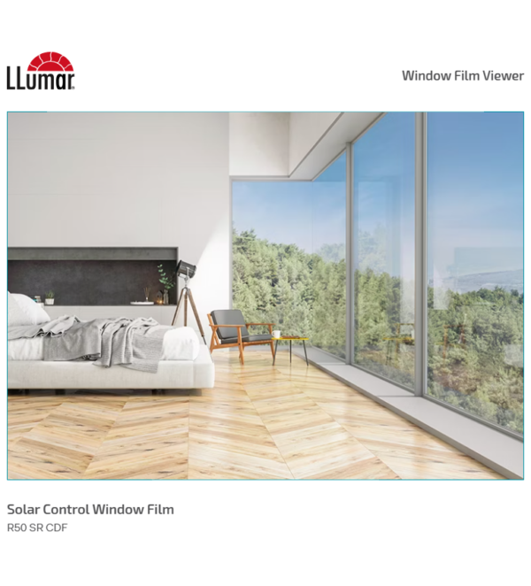 folie solară interioară 46% R‑50